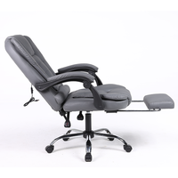 Chaise d'ordinateur en gros d'usine avec fonction inclinable de design moderne de massage à 2 points pour une utilisation dans le salon de bureau