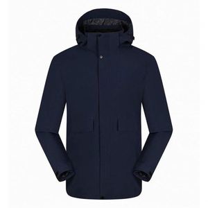 Veste d'hiver imperméable pour homme 3 en 1, coupe-vent, avec logo personnalisé et doublure en polaire - Product Image 6