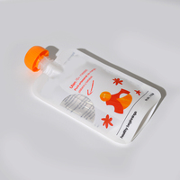 Jus de fruits en plastique Dink Water Jelly Bag Packaging Aluminium Foil Spout Pouch Straw Juice Pouch Bag