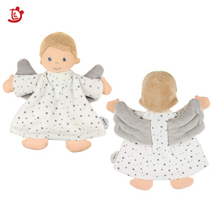 Nouveautés : Couverture de sécurité en peluche et serviette douillette avec rembourrage en coton PP, forme d'ange créative pour bébés de 0 à 24 mois - Product Image 1