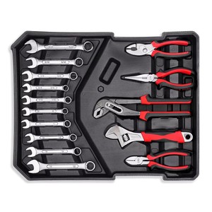 Juego de Llaves de Reparación Automotriz de 599 Piezas Directo de Fábrica, con Estuche, Llaves de Trinquete Rápido Multitamaño, Llaves Hexagonales, Alicates y Destornilladores - Product Image 4
