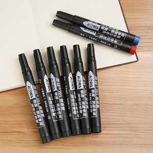 Stylo marqueur à base d'huile Aowa, encre permanente, noir, rouge, bleu, séchage rapide, fournitures d'art de bureau 701 - Product Image 2