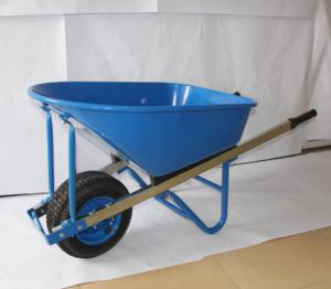 Carretilla de construcción de servicio extra pesado de <span class=keywords><strong>100l</strong></span> Carretilla de rueda de acero con bomba ancha - Product Image 4