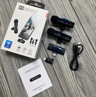 Microphone sans fil portable personnalisé à réduction de bruit K9 K8, microphone cravate sans fil anti-vent pour diffusion en direct en extérieur