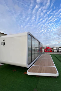 Maison capsule préfabriquée à prix abordable, mobile, luxueuse, moderne, modulaire, type Apple Cabin - Product Image 5