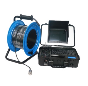 Cámara Subacuática <span class=keywords><strong>Vicam</strong></span> Resistente al Agua hasta 100 m con Cabezal de Cámara Pequeño de 29 mm y Contador de Profundidad - Product Image 1