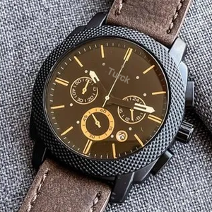 <span class=keywords><strong>Reloj</strong></span> Cronógrafo de Lujo para <span class=keywords><strong>Hombre</strong></span> <span class=keywords><strong>Fossil</strong></span> FS4656, Movimiento de Cuarzo Japonés, Resistente al Agua 50M, Correa de Cuero y Acero Inoxidable, Venta al Por Mayor - Product Image 3