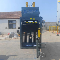 Compacteur vertical hydraulique pour emballage de cartons et bouteilles en aluminium, plastique et carton ST-VD100