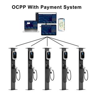 Chargeur mural pour véhicule électrique DLB, type 1, type 2, 32A, AC, 11kW, station de recharge, câbles de 5 m, OCPP1.6J, état neuf, norme d'interface GB - Product Image 3