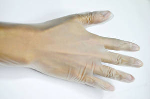 การตรวจสอบความปลอดภัยไวนิลลาเท็กซ์ขายส่งถุงมือสอบไนไตรล์แบบใช้แล้วทิ้งยาง PVC สําหรับใช้ในทางการแพทย์ - Product Image 5