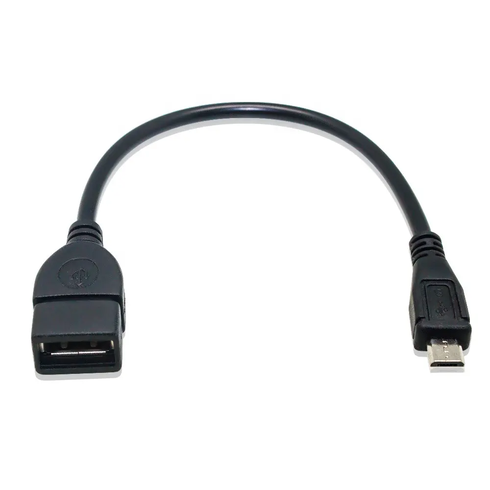 באיכות גבוהה מיני מיקרו 5P זכר לנקבה USB כבל נתונים OTG מתאם כבל otg מיקרו usb