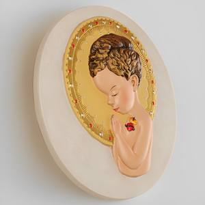 Produits en stock Souvenir religieux catholique Figurine personnalisée pour enfant bébé 9,44''H Sacré-Cœur de Jésus Décoration murale - Product Image 4