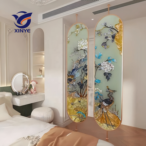 Manufacturer Design Rotatable Stainless Steel Frame Partition Metal <strong>Screen</strong> <strong>Room</strong> <strong>Divider</strong> Privacy Freestanding Waterproof - Product Image 2