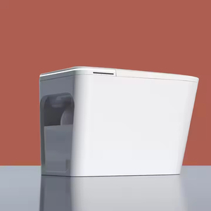 Inodoro Inteligente de Una Pieza al por Mayor con Tanque de Agua Integrado, Descarga por Sifón Inteligente, Inodoro de Cerámica para Baño - Product Image 2
