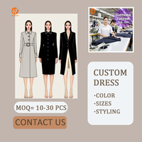 7928 Fabrication de vêtements Usine de fabrication de vêtements Production ODM Vêtements sur mesure Robe midi