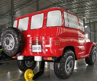 Modèle de voiture gonflable géant au prix d'usine, modèle de jeep gonflable, ballon pour la promotion publicitaire