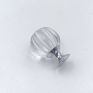 Crystal Drawer <b>Knobs</b> 30mm Spherical Glass With <b>Copper</b> Base Traditional Design For Furniture Handles - Product Image 4