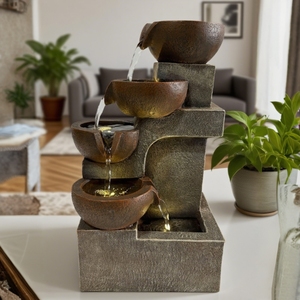 Ev dekor için yapay şelaleler küçük su çeşmesi - Product Image 4