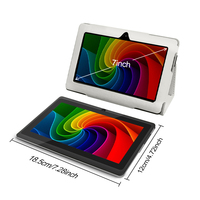 Tablette éducative Android 14 ATMPC 7 pouces pour enfants, Quad Core, 4 Go de RAM/32 Go de ROM, neuve avec application Iwawa, garantie 1 an