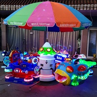 2023 nouveau Design plein air intérieur Merry Go chevaux ronds 6/8 sièges fairland ride Animal carrousel à vendre