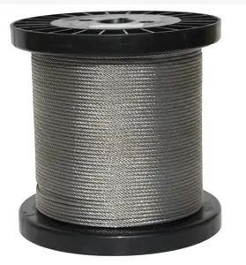 7X7 304 stainless steel cable stainless steel wire rope for marine