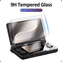 Film en verre trempé avec bords incurvés pour console de jeu Android à double écran AYN Thor THORF