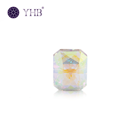 Boutons en strass à coudre de haute qualité, perles de verre, pierres de cristal pour chaussures, sacs, accessoires de bricolage