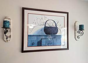 Wall Mounted Pillar <b>Candle</b> Sconce Silver <b>Candle</b> <b>Holders</b> Rustic <b>Floating</b> Shelves Hanging Shelf Christmas Handmade Religious - Product Image 5