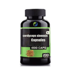 <span class=keywords><strong>Capsule</strong></span> de <span class=keywords><strong>cordyceps</strong></span> sinensis d'extrait de fines herbes de champignon de marque de distributeur - Product Image 1