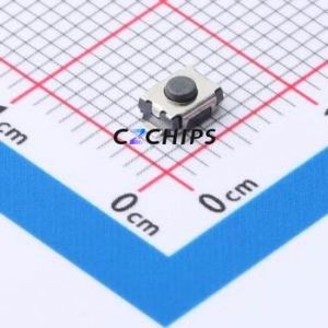 ZX-QC-LT43216 Tactile Switch SMD Switch Single Pole Single Throw Round Button 1.6N Vertical Mount - Product Image 1
