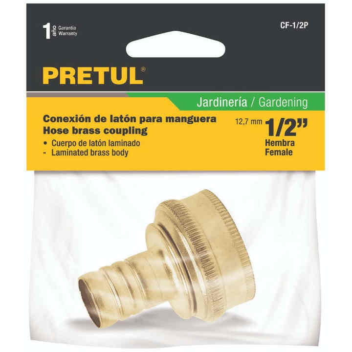 CF-1/2P Single Female Connector for Garden Water Affordably Priced