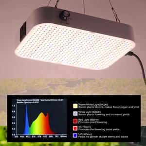 Luz LED de espectro completo para cultivo, AC220V 100W LM281B con enchufe europeo para iluminación de cultivo hidropónico en invernadero - Product Image 3