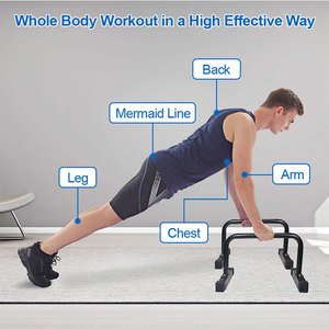 Barras Paralelas Portátiles de Acero Yishu para Flexiones y Ejercicios de Fitness - Product Image 3