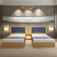 Tête de lit pleine taille, meuble, canapé-lit, banc à bagages, chaise de salon, Base de vanité, chaise de salon, ensemble de meubles d'hôtel