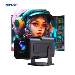 Topleo mini thông minh xách tay màn hình máy chiếu giá rẻ rạp hát tại nhà 1080P Android 11 LED Đèn chiếu