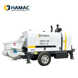 Bomba de Concreto de Remolque con Motor Diésel, 30M³/h, Estacionaria, Bombas de Concreto Pequeñas, Máquina de Bombeo de Remolque - Product Image 6