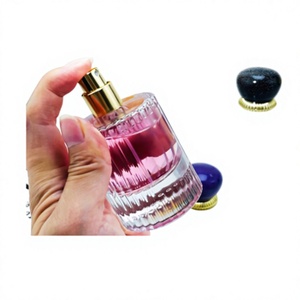 Unique Luxury Irregular Glass Perfume <b>Bottle</b> 50ml 100ml Chinese Tea Cup Style <b>Empty</b> Cosmetic <b>Spray</b> <b>Bottle</b> Bulk - Product Image 1
