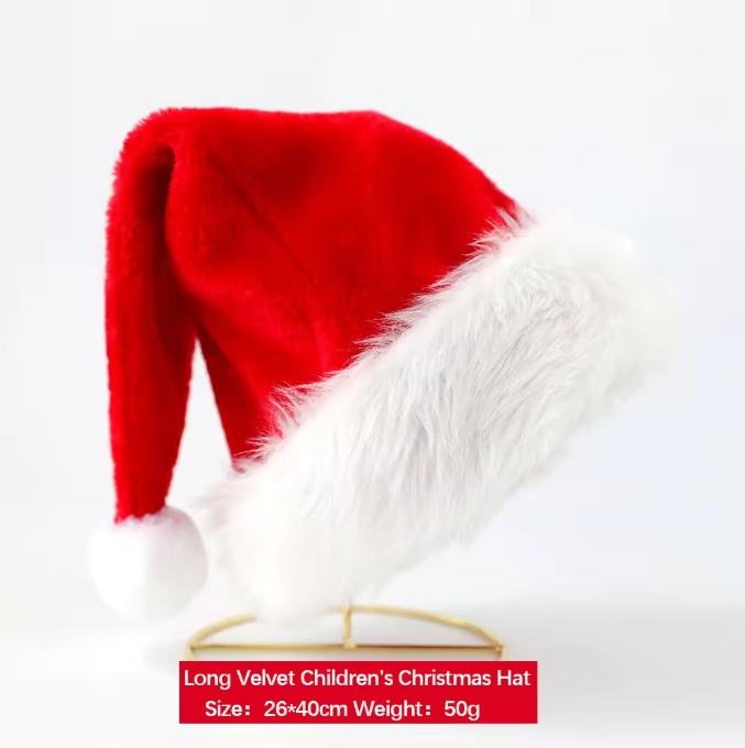 Velours Long Rouge Enfant