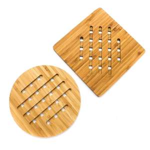 Heat Resistant Table Mat Kitchen Hot Pad <b>Trivet</b> Bamboo <b>Wood</b> <b>Trivet</b> - Product Image 6