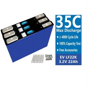 แบตเตอรี่เซลล์ปริซึม LF22K 3.2V 22Ah 25Ah สำหรับสตาร์ทรถยนต์และเครื่องเสียง ลิเธียมไอออนแบบปริซึมสำหรับเครื่องเสียงรถยนต์ 3.2V 22AH, 3.2V 22A - Product Image 2