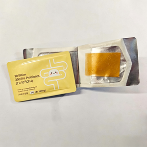 Comprimés oraux probiotiques de qualité supérieure - Bandes de film à dissolution orale - Formule pour la digestion intestinale et la gestion du poids contenant un <span class=keywords><strong>complexe</strong></span> <span class=keywords><strong>probiotique</strong></span> - Product Image 1