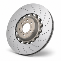Disques de frein ventilés pour BMW X3 OE # 34112284101 Rotor de frein de remplacement automobile résistant aux hautes températures