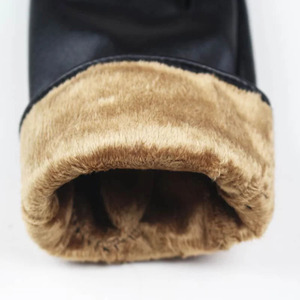 Premium Quality Genuine <b>Leather</b> Winter Casual & Party Use <b>Fur</b> <b>Lined</b> Eco-Friendly Warm <b>Leather</b> <b>Gloves</b> - Product Image 6