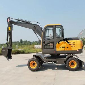 China Easy Operation Wheeled <b>Excavator</b> <b>Machine</b> 7 Ton <b>Excavator</b> Wheel Digger Engineering Machinery on Sale - Product Image 6