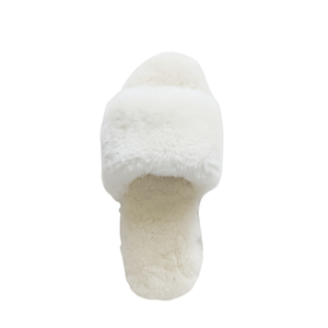Sample Support Fluffy <strong>slippers</strong> for Women Shearling Easy On/Off Slide Sandal <strong>Slipper</strong> Fur Slides - Product Image 6