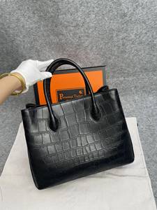 Sac fourre-tout grand format en cuir de crocodile 100% véritable avec logo personnalisé, sac à main pour femme, fabricant OEM ODM, vente en gros - Product Image 3