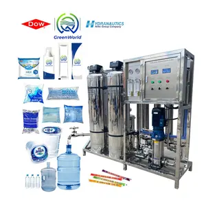 Máquina de purificación de agua destilada ultra pura, equipo de Sistema purificador de agua ro UV, filtro o purificador de agua de laboratorio, 500 LP