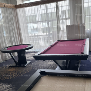 Wanyaju nổi bật thiết kế chuyển đổi nhà sản xuất kết hợp PING-PONG Poker chuyên nghiệp bàn bi-a sang trọng cho gia đình - Product Image 2