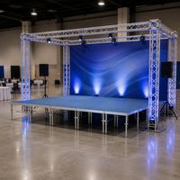 Table de DJ portable en aluminium de haute qualité, pliable, mobile, pour bar de nuit et événements