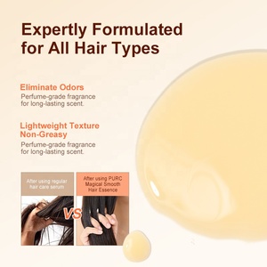 Suero Capilar Alisante Instantáneo Mágico de BonnieCo, Fórmula Sin Enjuague, Alisa en Cero Segundos, Anti-Frizz, Contra Puntas Abiertas, 50ml, OEM - Product Image 4